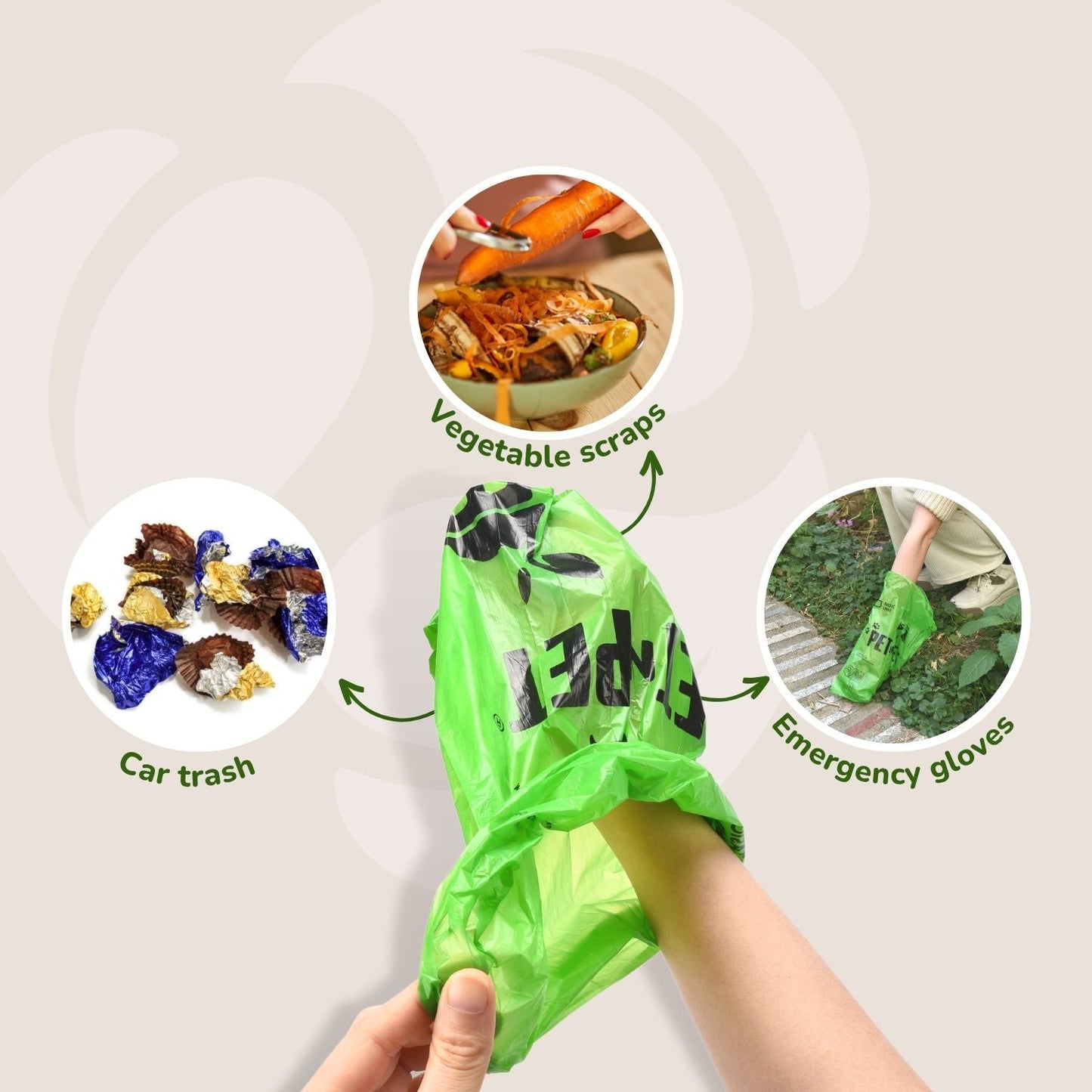Plant-based Poop Bags (1080)
